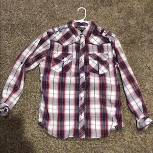 Flannel button up